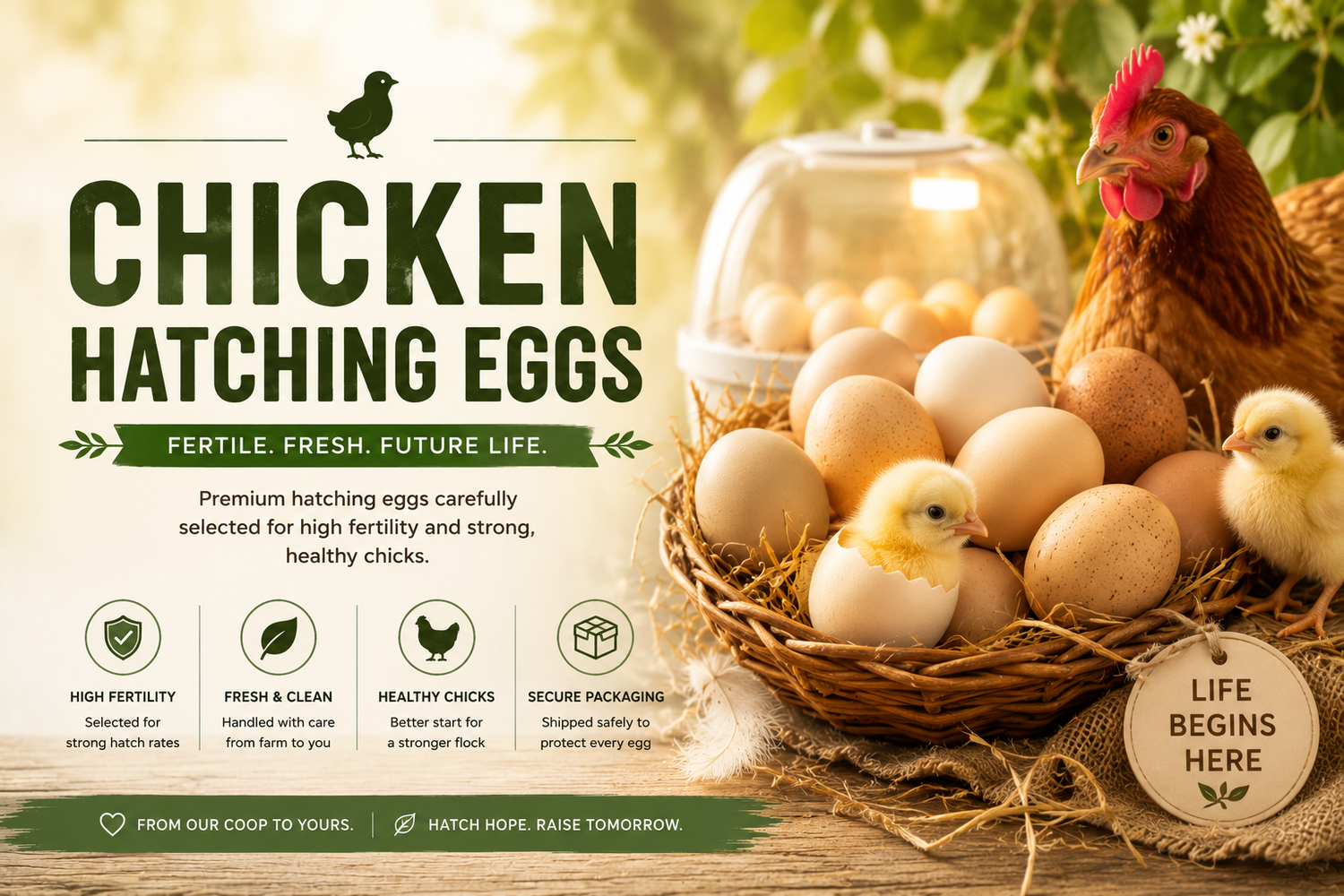 Chicken Hatching Eggs