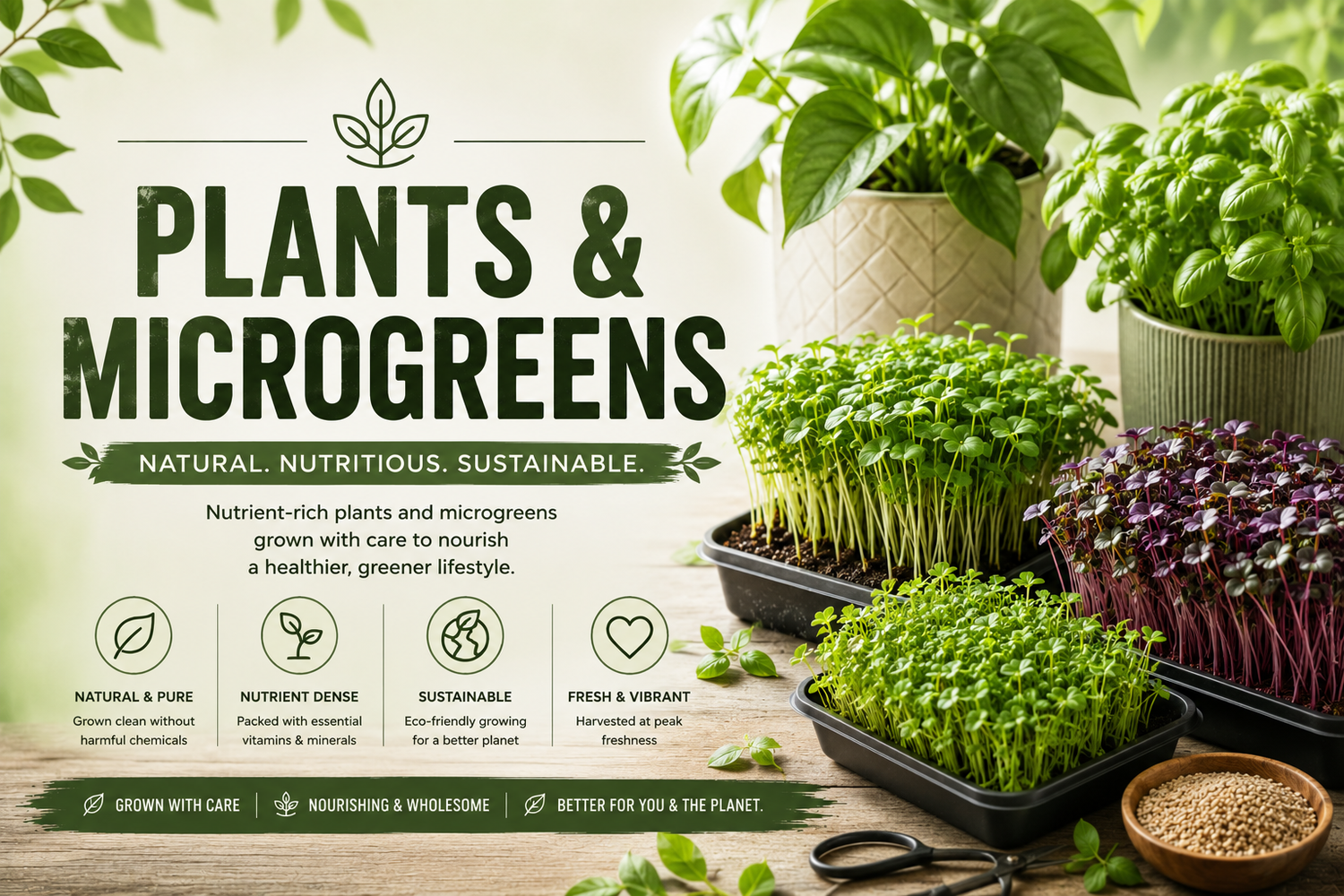 Plants & Microgreens